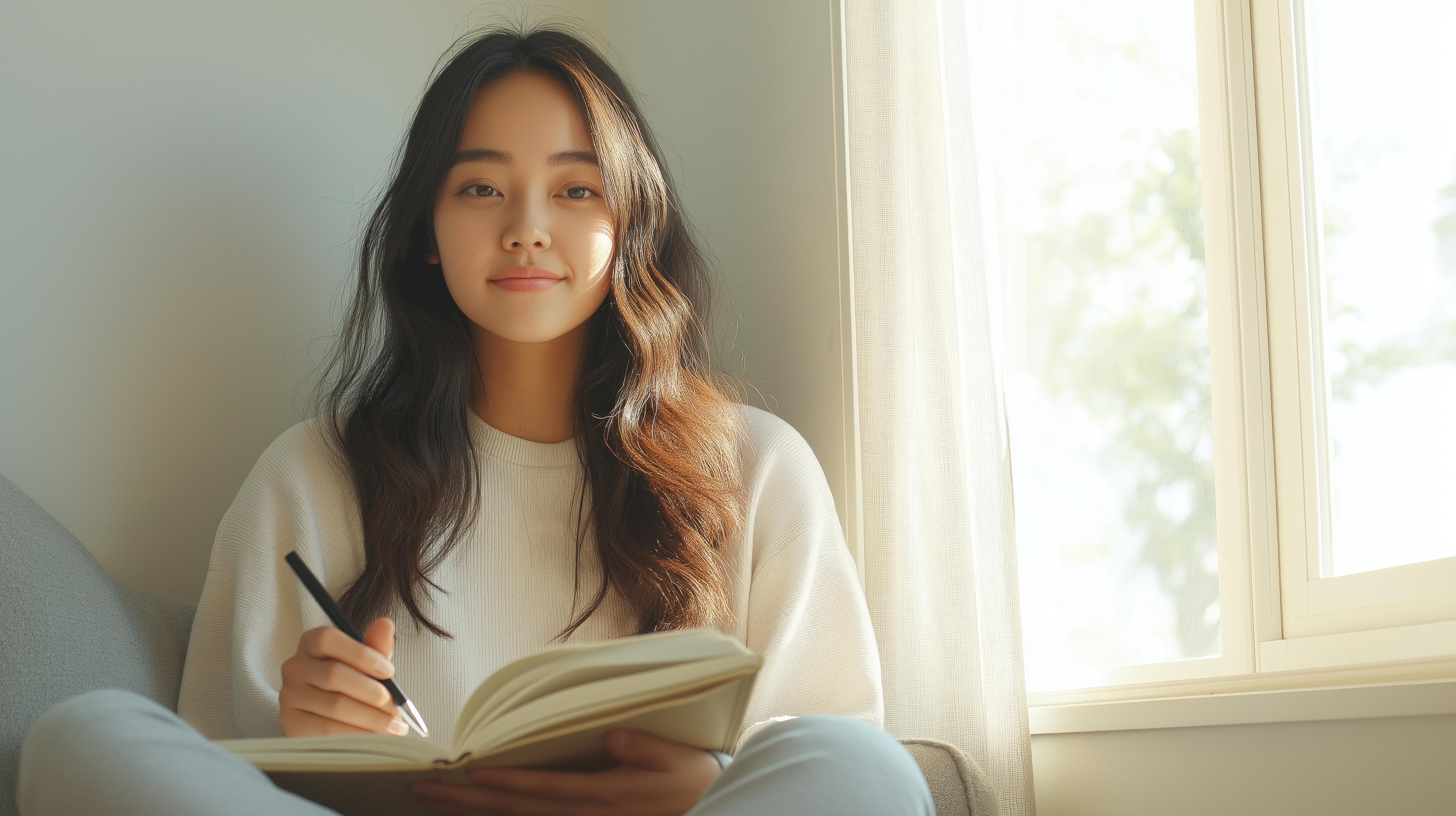 Person journaling contemplatively